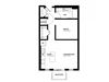 Divine Alcove-Floor Plan Divine Alcove Floor Plan (0 beds, 1 baths, 633 sq.ft, rent $1,419-$1,530/month)