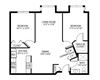 Heritage Place Birch Floor Plan Heritage Place Apartments 55+ Community in Rogers, MN 2 Bedroom 1 Bathroom