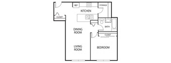 Hidden Valley Apartments in Savage, MN 1 Bedroom 1 Bathroom Apartment