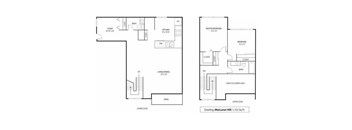 MacLaren Hill Apartments in St. Paul, MN 2 Bedroom 1.5 Bathroom Apartment
