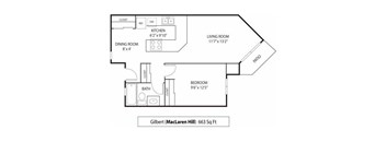 MacLaren Hill Apartments in St. Paul, MN 1 Bedroom 1 Bathroom Apartment