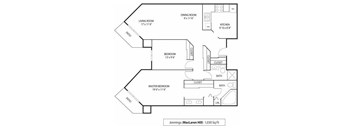 MacLaren Hill Apartments in St. Paul, MN 2 Bedroom 1 Bathroom Apartment