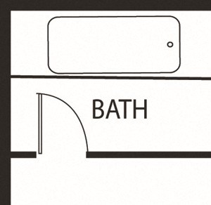 Lou Park Galleria Floor Plan Lou Park Apartments in St. Louis Park, MN 1 Bedroom 1 Bathroom Floor Plan