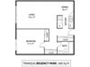 Regency Park Tranquil Floor Plan Regency Park Apartments in North St. Paul, MN 1 Bedroom 1 Bath