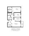 Vernon Terrace Monterey Floor Plan Vernon Terrace of Edina in Edina, MN 55+ Community 2 Bedroom 2 Bath