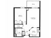 Vernon Terrace Arcadia Floor Plan Vernon Terrace of Edina in Edina, MN 55+ Community 1 Bedroom 1 Bath