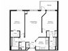Vernon Terrace Delaney Floor Plan Vernon Terrace of Edina in Edina, MN 55+ Community 2 Bedroom 2 Bath