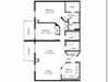 Vernon Terrace Jefferson Floor Plan Vernon Terrace of Edina in Edina, MN 55+ Community 2 Bedroom 2 Bath