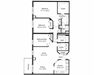 Vernon Terrace Kellogg Floor Plan Vernon Terrace of Edina in Edina, MN 55+ Community 2 Bedroom 2 Bath Plus Den
