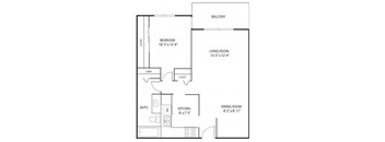 Willow Pond Apartments in Burnsville, MN 1 Bedroom 1 Bath