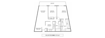 Willow Pond Apartments in Burnsville, MN 2 Bedroom 2 Bath