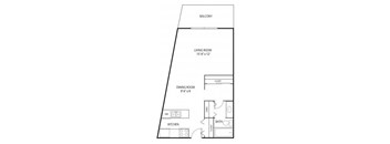 Willow Pond Apartments in Burnsville, MN Studio