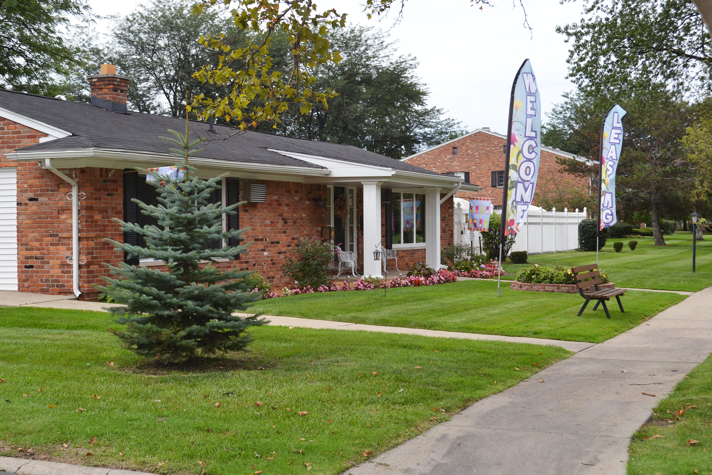 Solid Concrete Construction at Green Acres Apartments,Michigan, 48603