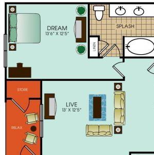 2 bedroom apartments in Richardson Texas 2 bedroom 2 bath apartment with dining area, private patio and 1320 square feet