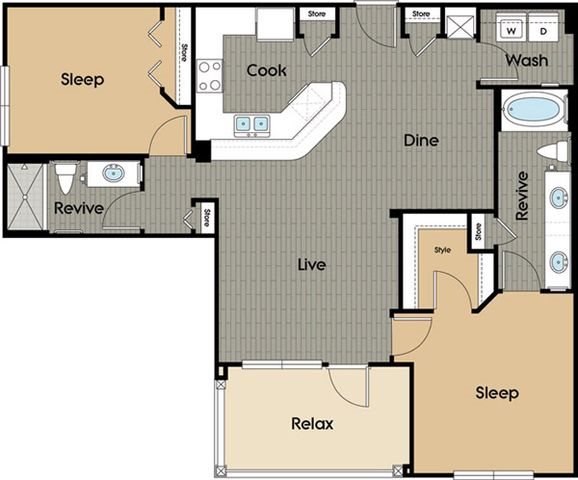 B3 Floor Plan 7