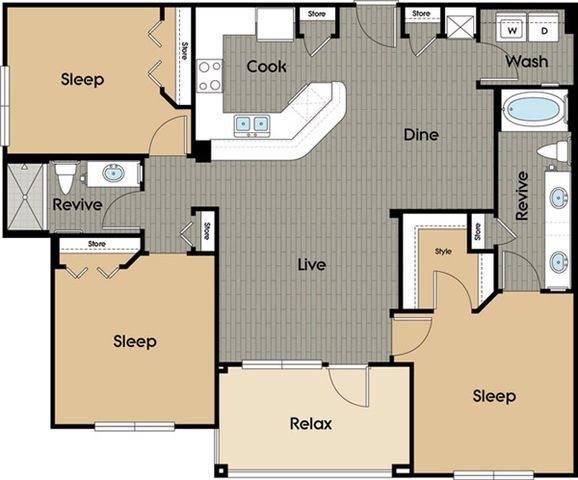 C1 Floor Plan 9