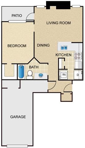 Jewel floorplan at The Windsor, Lakewood, CO