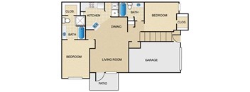 Majesty Floor Plan at The Windsor, Lakewood, Colorado