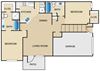Majesty- 2 bedroom with attached 1 car garage The Windsor Townhomes and Apartments - Floor Plans