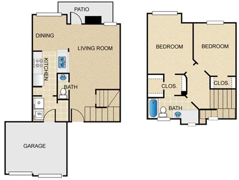 Princess Ann Floor Plan at The Windsor, Colorado, 80227