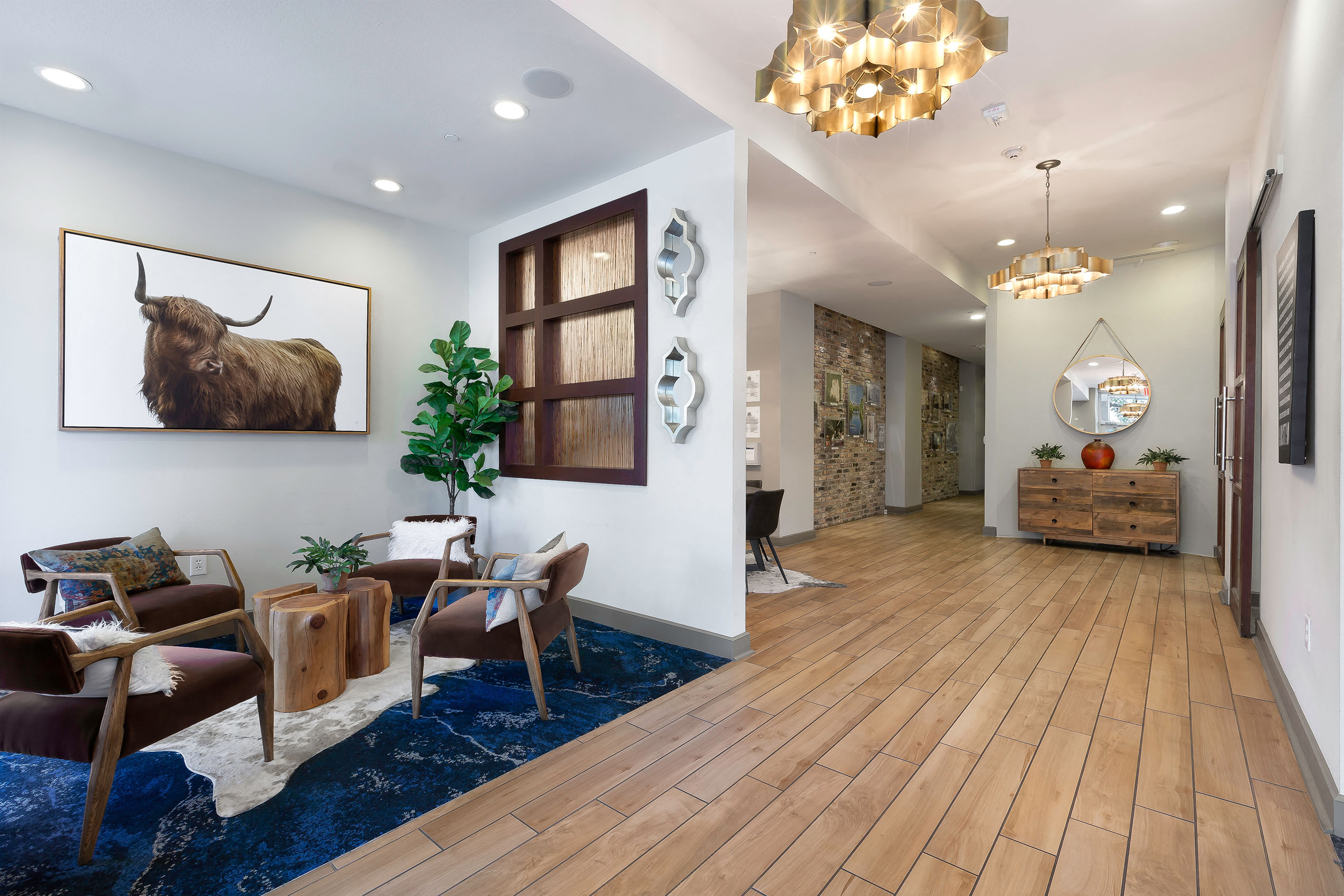 Pressler Leasing Lobby