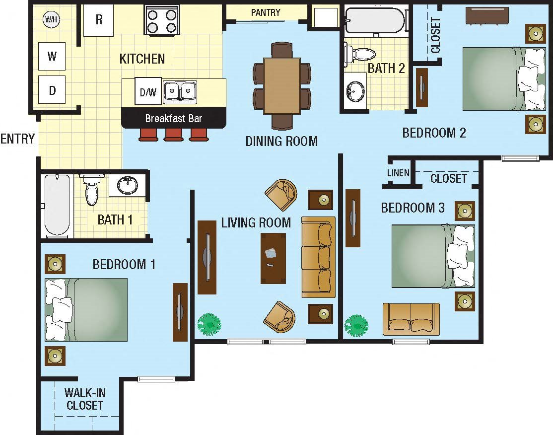 The Loop Apartments for rent in Kissimmee, FL. Make this community your new home or visit other Concord Rents communities at ConcordRents.com. Three bedroom