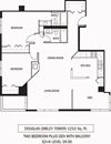 Galtier Towers Douglas 2 Den Floor Plan Galtier Towers Apartments in Lowertown, St. Paul, MN 2 Bedroom 2 Bath Apartment