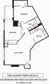 Galtier Towers Cass Floor Plan Galtier Towers Apartments in Lowertown, St. Paul, MN 1 Bedroom 1 Bath Apartment