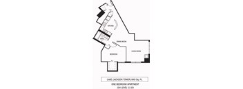 Galtier Towers Apartments in Lowertown, St. Paul, MN 1 Bedroom 1 Bath Apartment