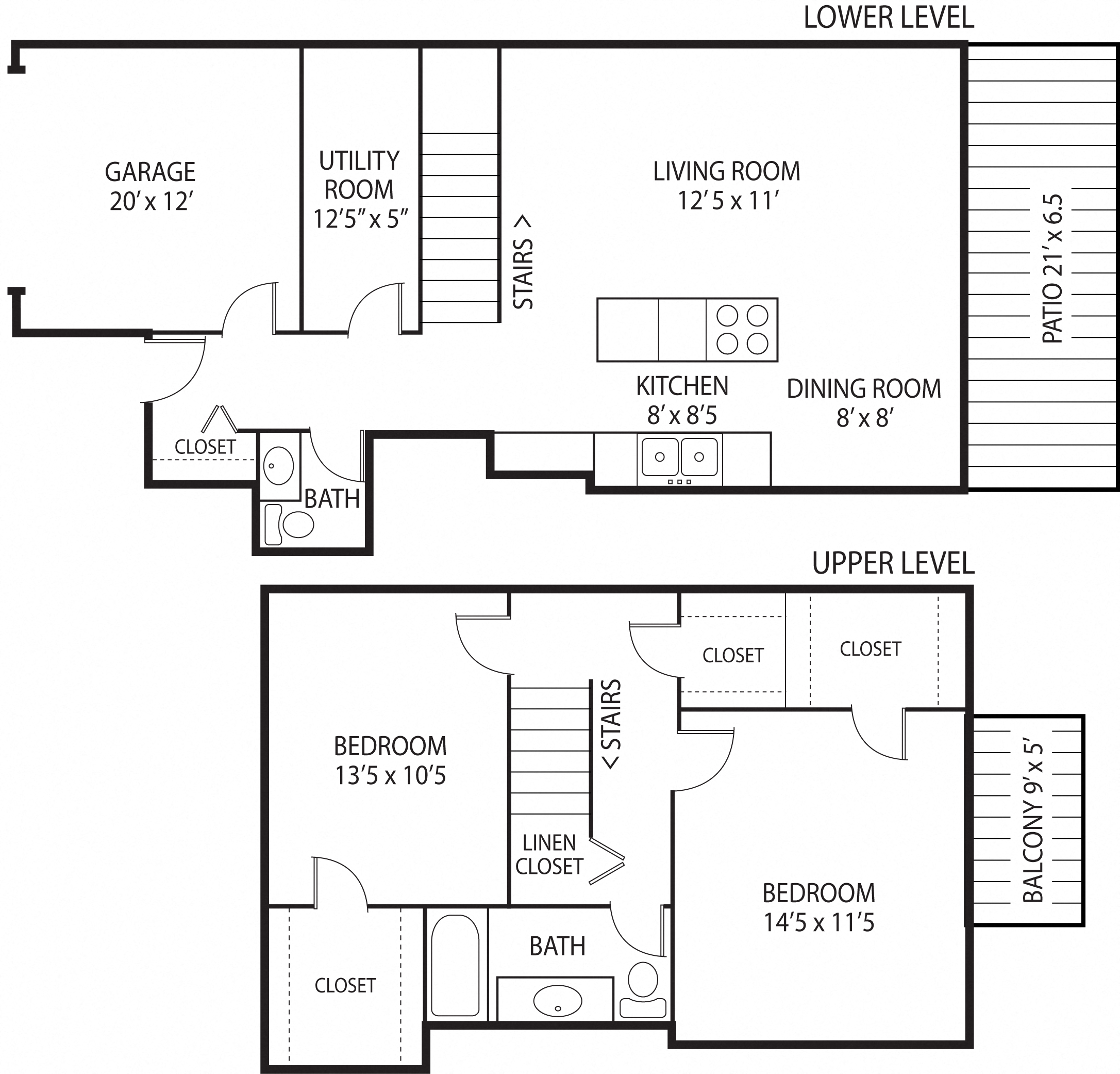Lakeview and Savannah Townhome