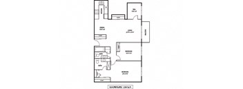 Elm Floor Plan at Pebblebrook Flats, Minnesota