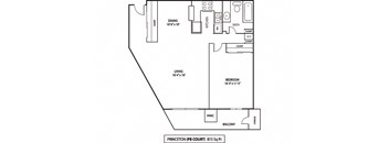 Princeton Floor Plan at Pebblebrook Court, Minnesota, 55437
