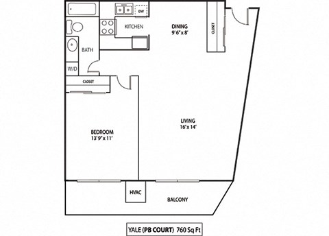 Yale Floor Plan at Pebblebrook Court, Bloomington, MN, 55437