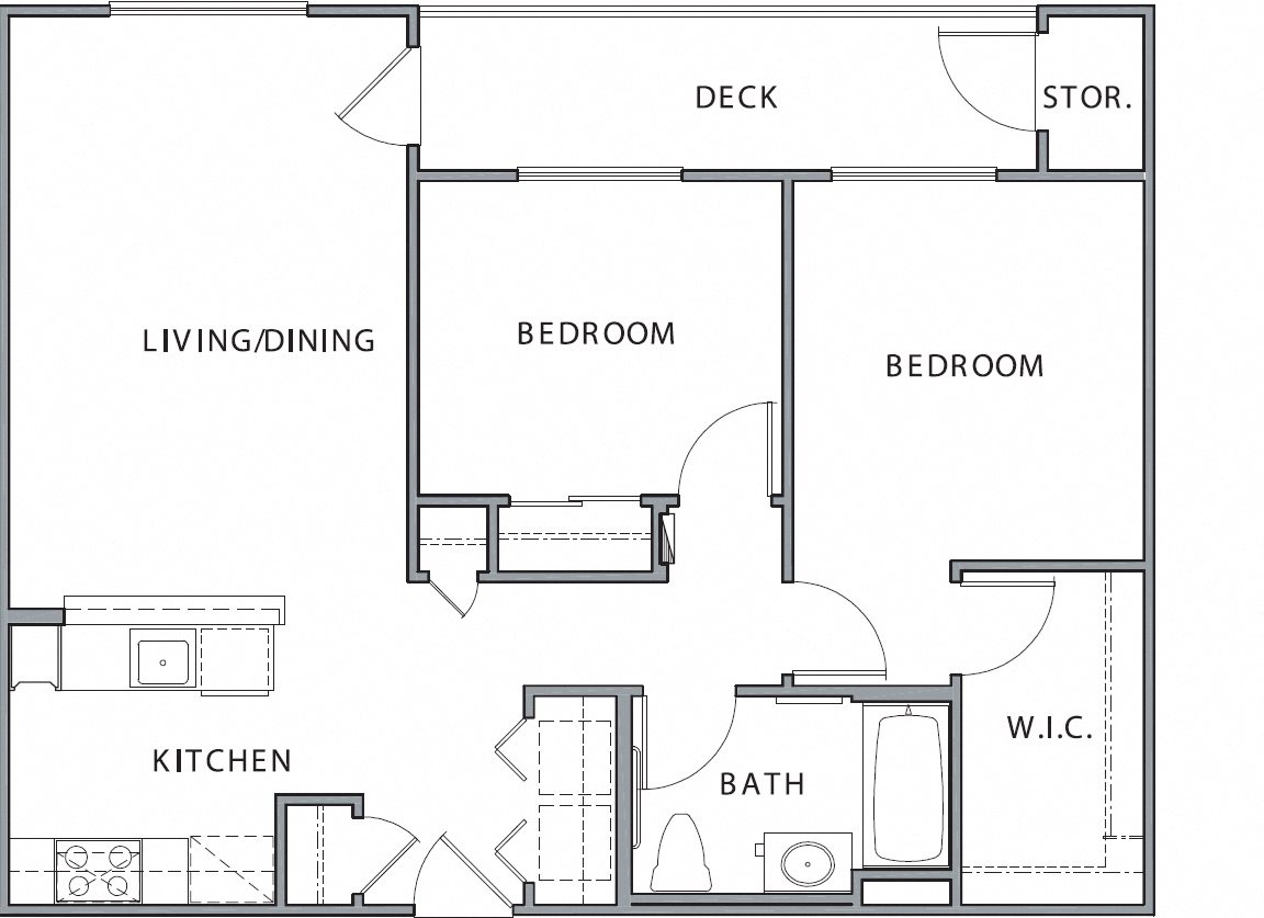 2B Floor Plan 4