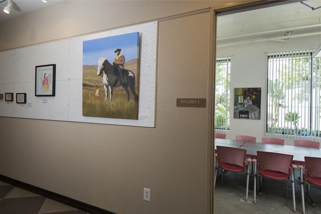 Burbank Senior Artists Colony Burbank, CA Hallway