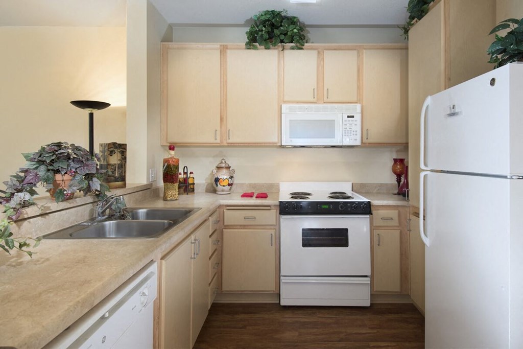 Burbank Senior Artists Colony Burbank, CA Model Kitchen