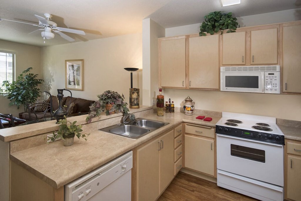 Burbank Senior Artists Colony Burbank, CA Model Kitchen