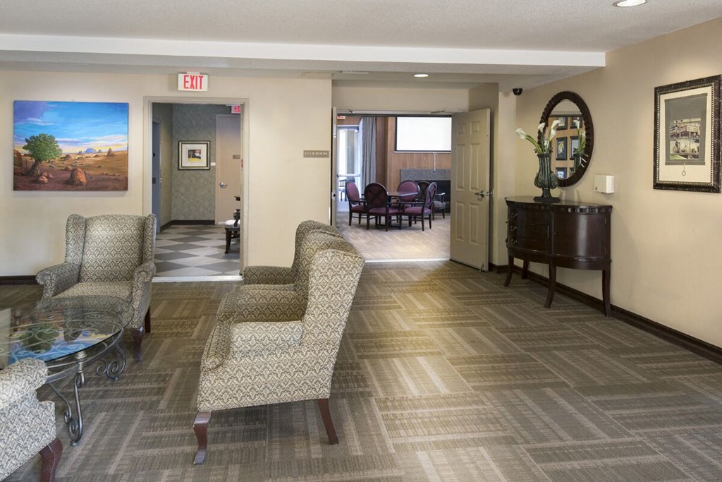 Burbank Senior Artists Colony Burbank, CA Seating Area