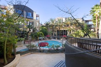 The Piedmont North Hollywood, CA Pool Area