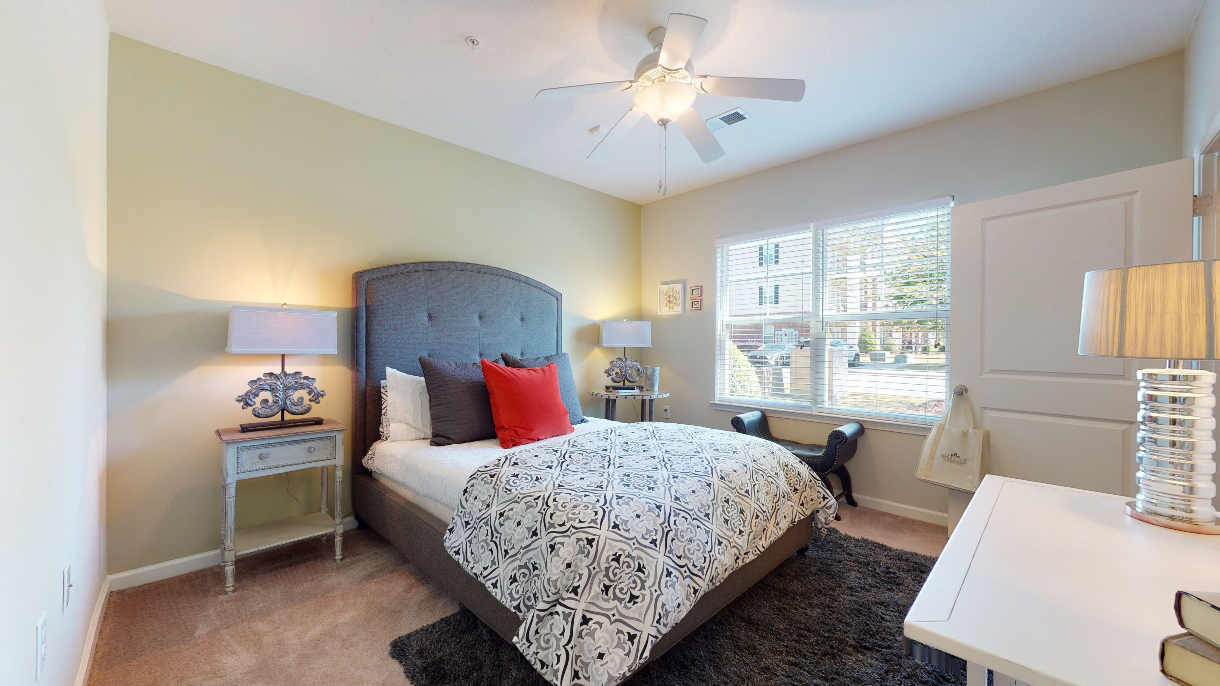 Master Bedroom at The Heritage at Arlington Apartment Homes, Greenville, 27834
