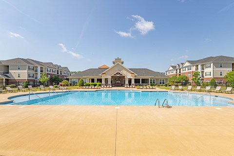 Pool View at The Heritage at Arlington Apartment Homes, Greenville, NC