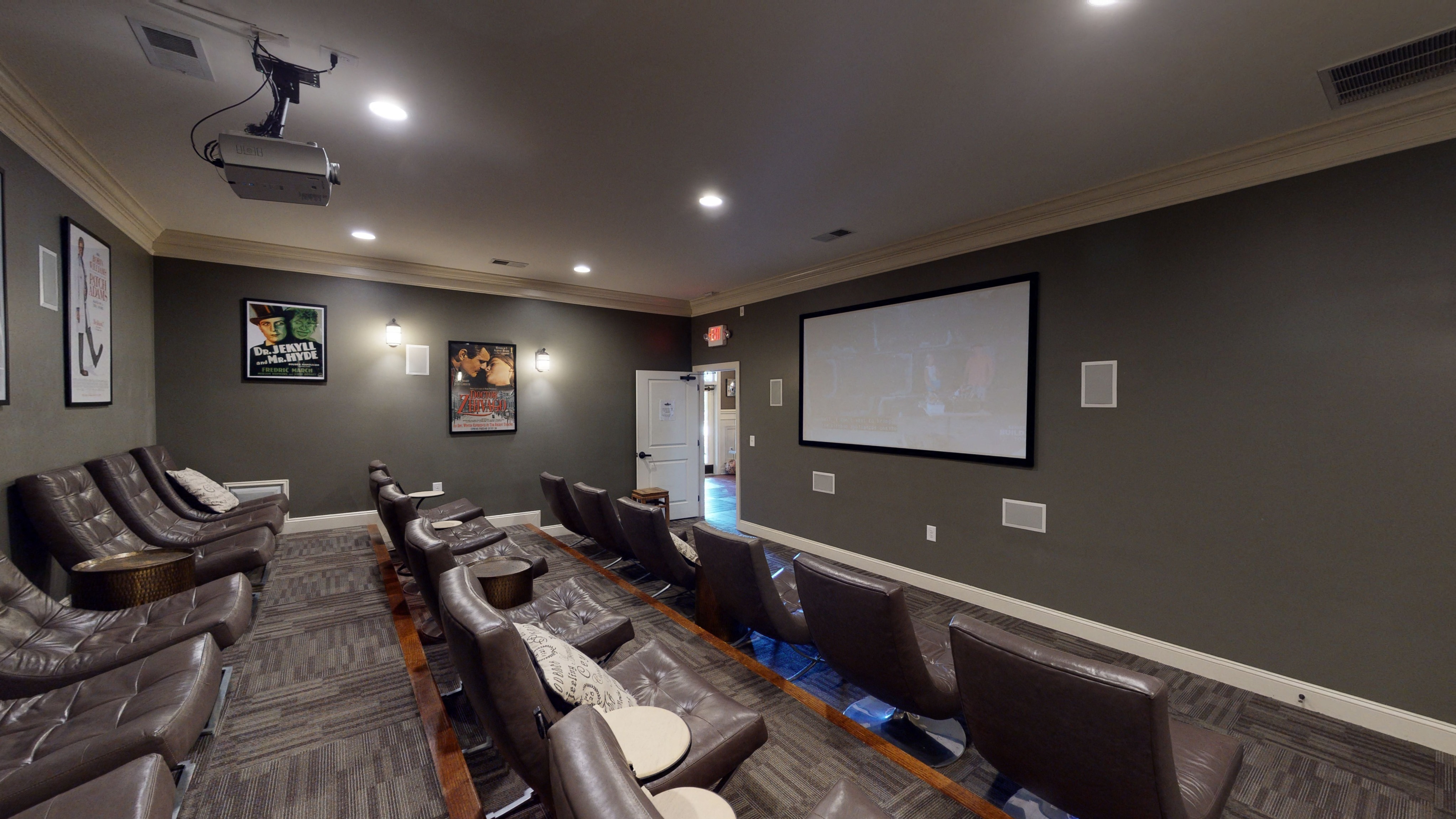 Movie Theare at The Heritage at Arlington Apartment Homes, North Carolina, 27834