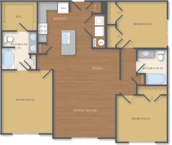 The Oxford Floor Plan 8