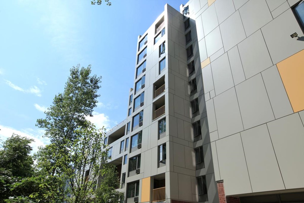 the building in which the apartment is located