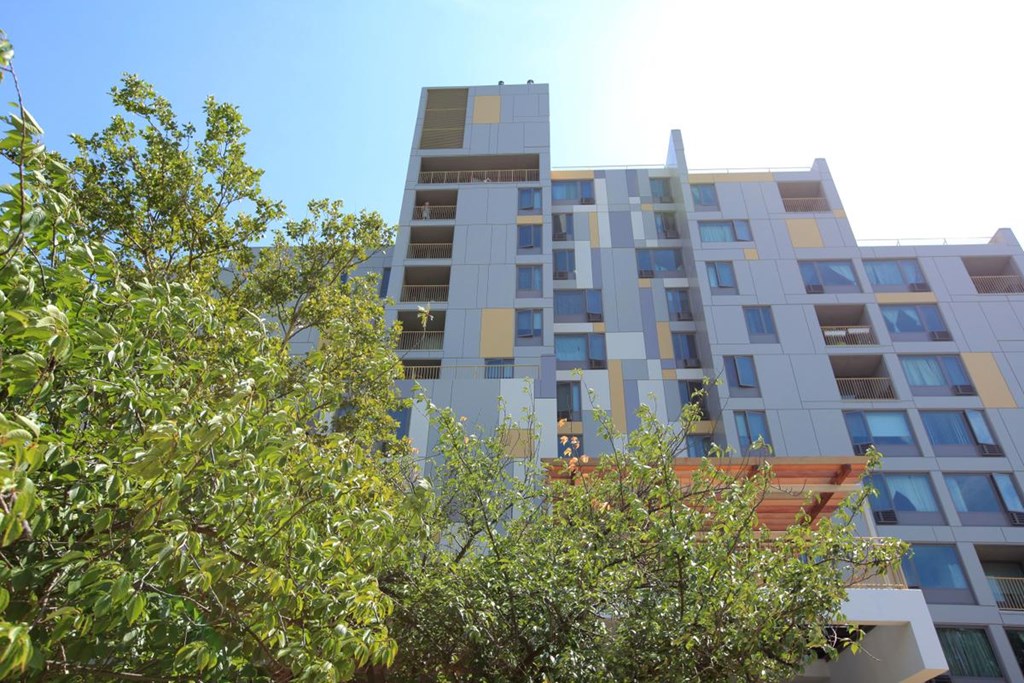 the building in which the apartment is located