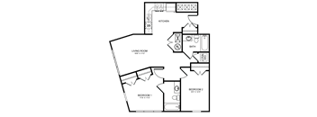 2 Bed 2 Bath - Senior