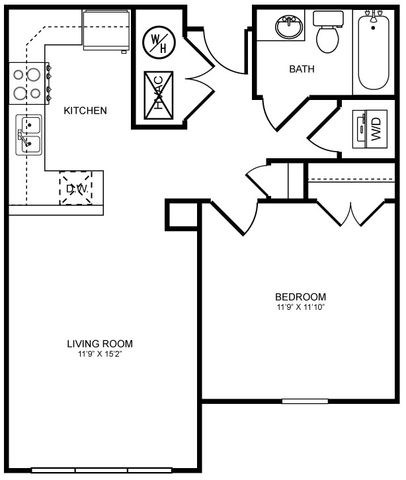 2632 Martin Luther King Jr. Avenue SE 1-3 Beds Apartment, Affordable for Rent - Photo Gallery 12