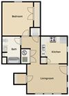 1 Bed 1 Bath