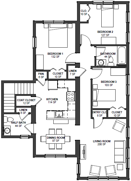 24 Leyden Woods Lane 1-3 Beds Apartment, Affordable for Rent - Photo Gallery 23