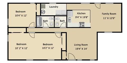 1 Wampanaog Drive 1-4 Beds Apartment, Home, Affordable for Rent - Photo Gallery 10